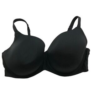 Cacique Cooling Lightly Lined Full Coverage Underwire Bra Black 40F Lane Bryant